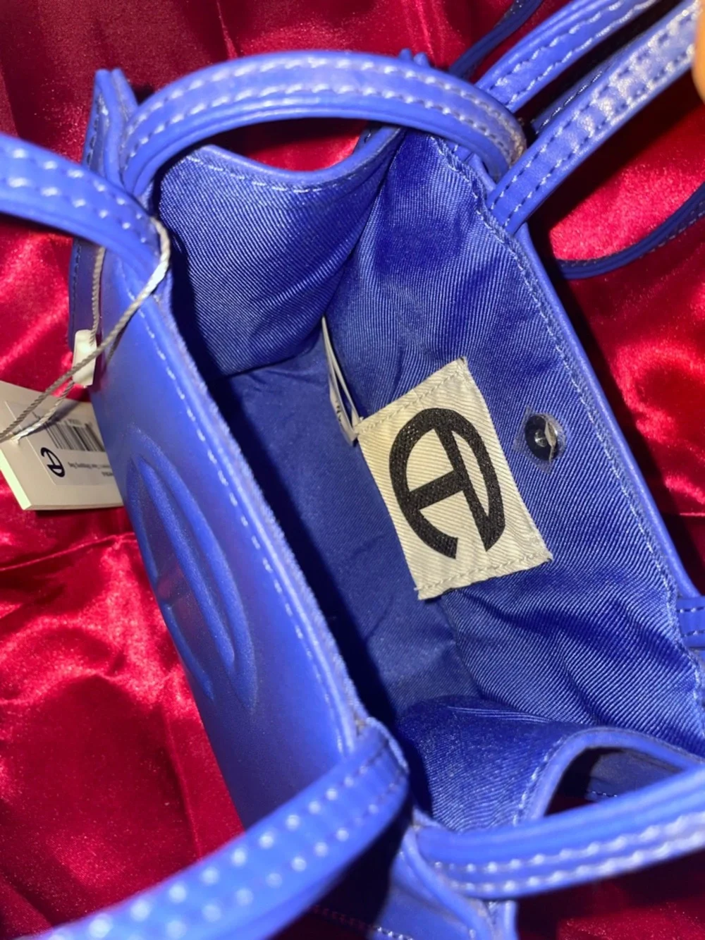 Telfar Mini Bag in Electric Blue - Picture 7 of 10